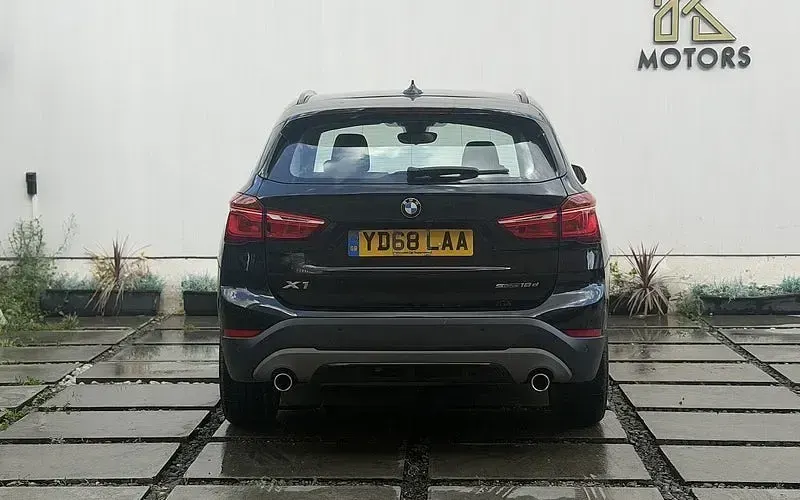 Used BMW X1 Sport Line 150 HP (110 kW) 2018 Black SUV