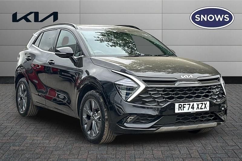 Black Used 2025 Kia Sportage GT-Line S SUV | £31,595 (Super price) - Image 1/4