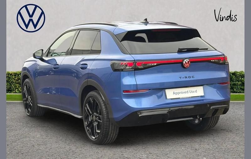 Used VW T-Roc R-line 150 HP (110 kW) 2026 Blue SUV