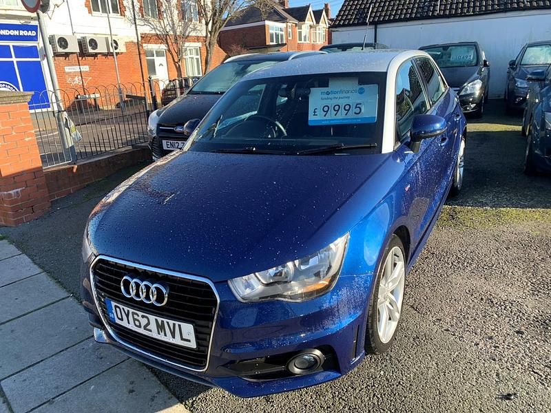 Used Audi A1 S-Line 2012 Blue Hatchback