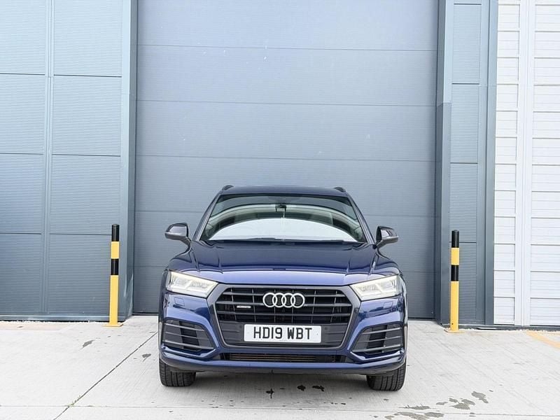 Used Audi Q5 Black Edition 245 HP (180 kW) 2019 Blue SUV