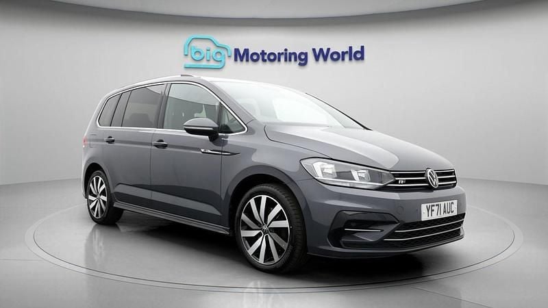 Grey Used 2021 VW Touran R-line MPV | £18,700 (Good price) - Image 1/4