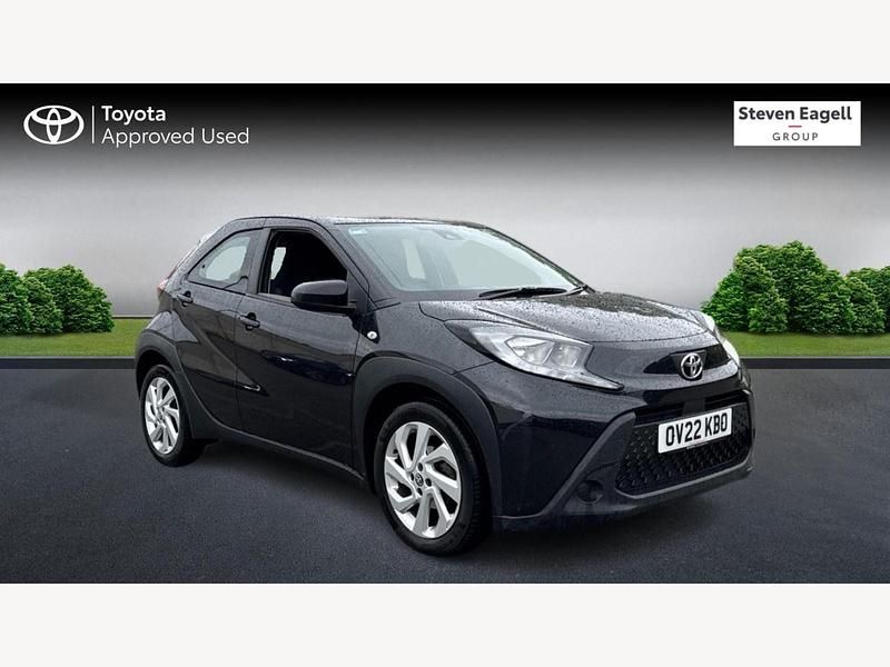 Black Used 2022 Toyota Aygo PURE Hatchback | £11,638 (Fair price) - Image 1/3
