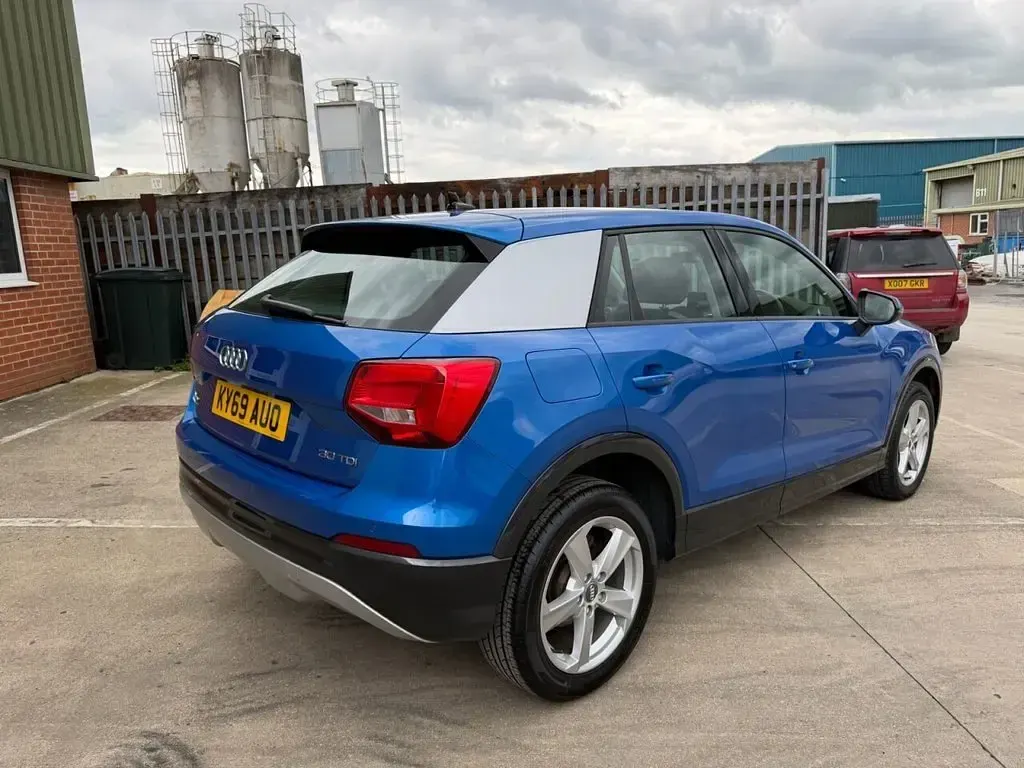 Used Audi Q2 Sport 116 HP (85 kW) 2019 Blue SUV