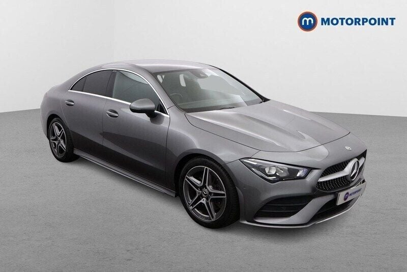 Grey Used 2019 Mercedes CLA200 AMG line Coupe | £20,699 (Fair price) - Image 1/4