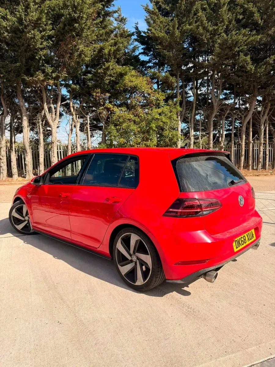 Used VW Golf VII GTI 2018 Red Hatchback