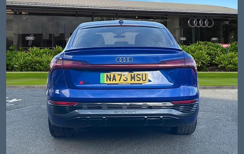 Used Audi Q8 e-tron S-Line 300 kW (408 HP) 2023 Blue SUV