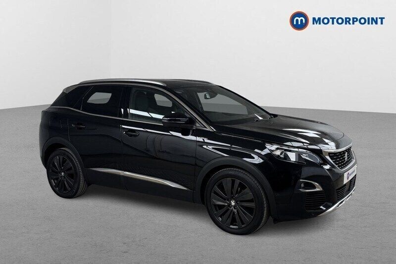 Black Used 2020 Peugeot 3008 Premium SUV | £15,149 (Good price) - Image 1/4
