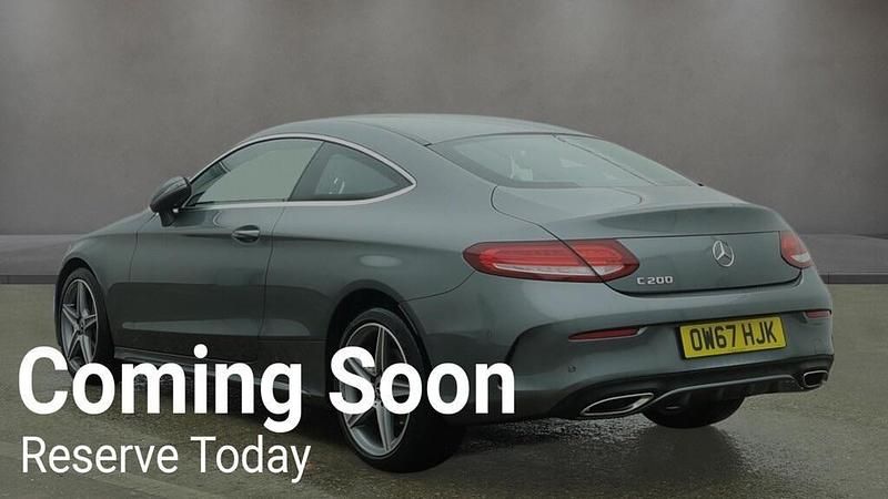 Used Mercedes C200 AMG line 2017 Grey Coupe