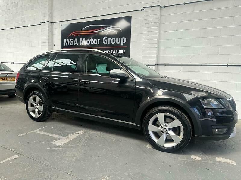 Used Skoda Octavia Scout 4x4 2017 Black Estate