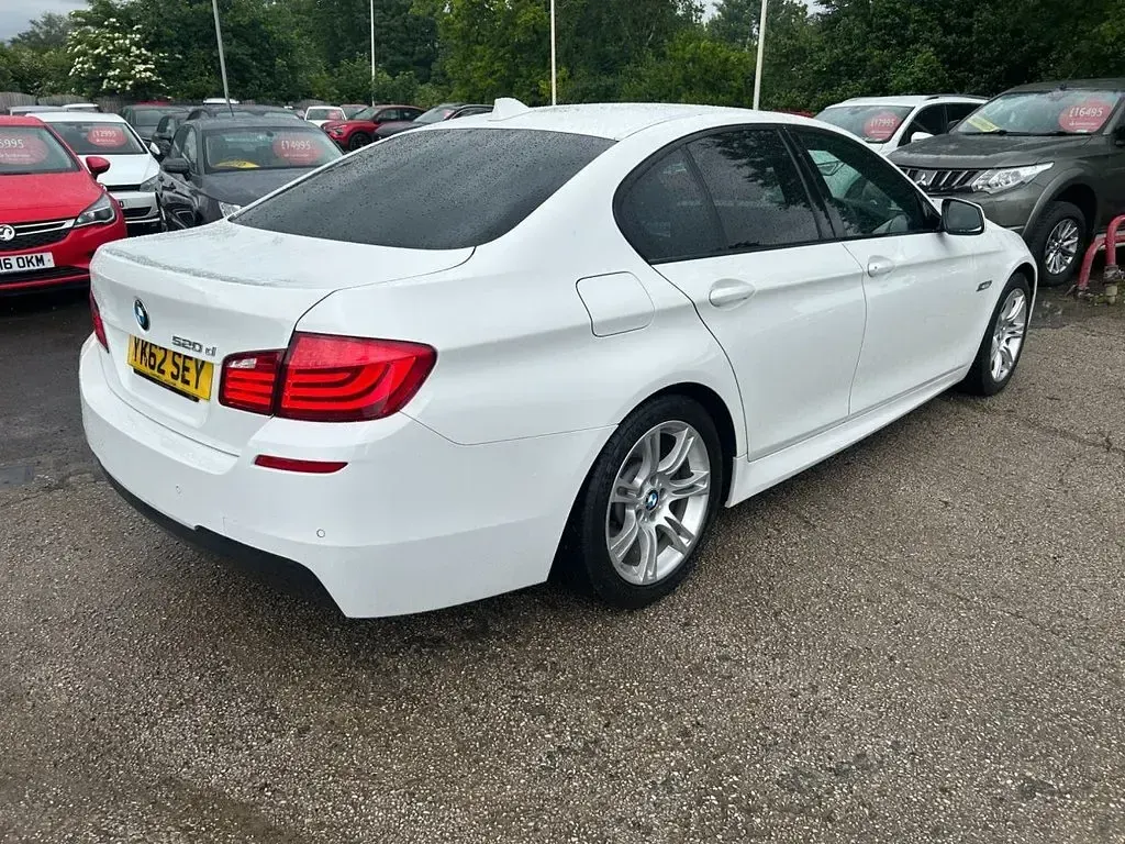 Used BMW 520 M Sport 184 HP (135 kW) 2012 White Sedan