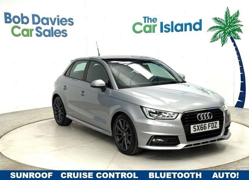 Silver Used 2016 Audi A1 Sportback S-Line Hatchback | £10,750 (Fair price) - Image 1/4