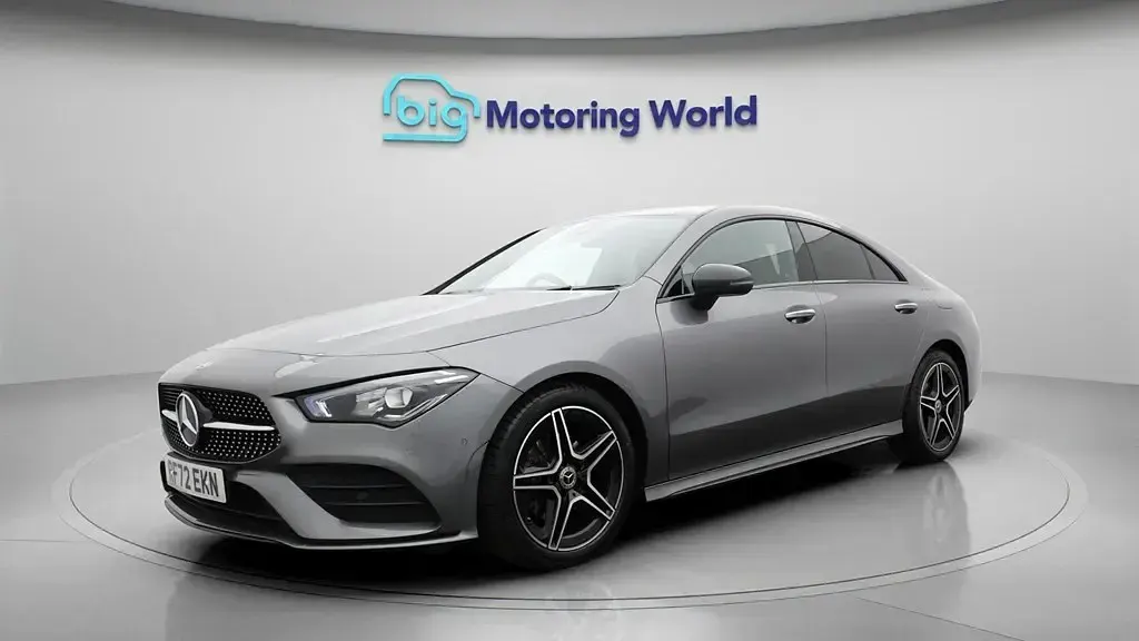 Used Mercedes CLA180 AMG line 136 HP (100 kW) 2022 Grey Sedan