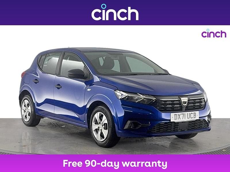 Blue Used 2021 Dacia Sandero Essentiel Hatchback | £8,699 (Fair price) - Image 1/3