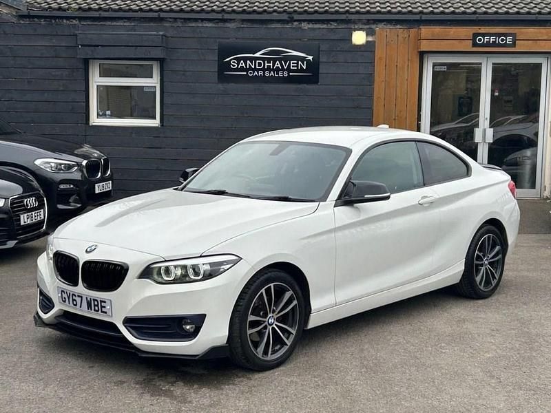 Used BMW 218 Sport Line 150 HP (110 kW) 2017 White Coupe