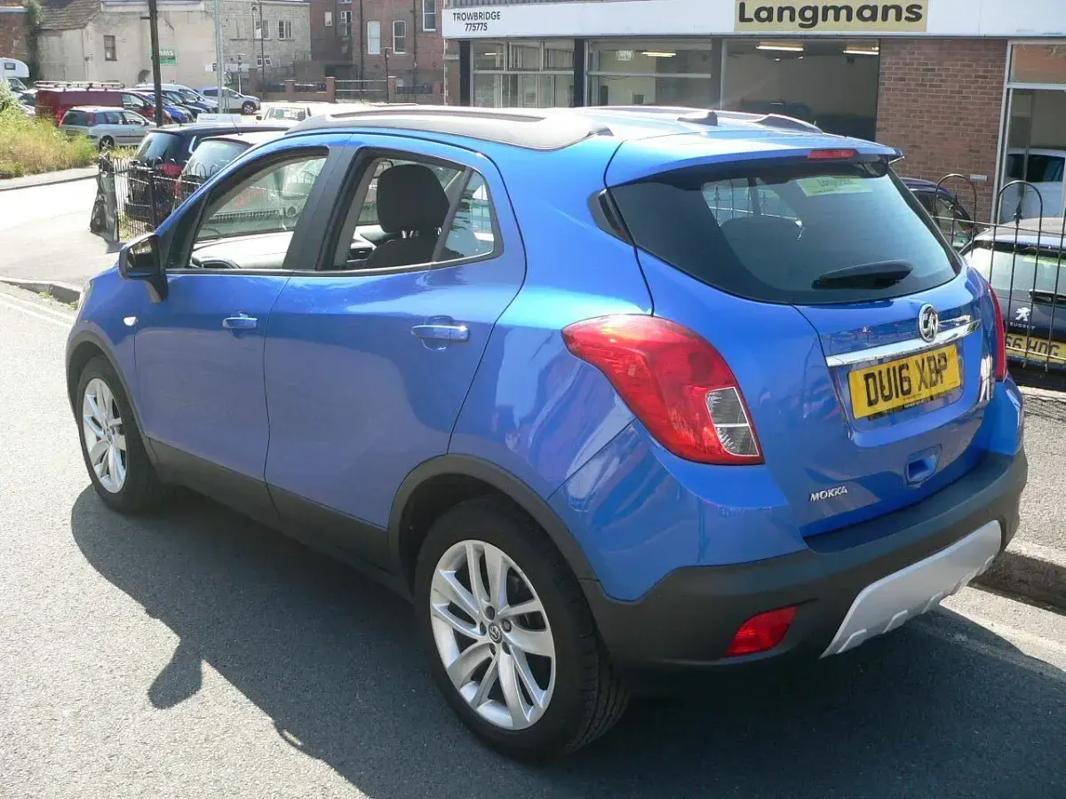 Used Vauxhall Mokka S 115 HP (84 kW) 2016 Blue SUV