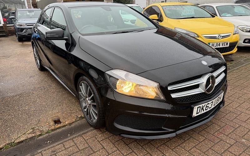 Used Mercedes A200 AMG 136 HP (100 kW) 2013 Black Hatchback