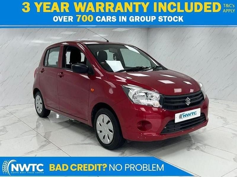Red Used 2018 Suzuki Celerio Hatchback | £6,595 (Fair price) - Image 1/4