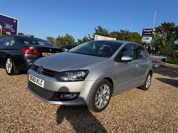 Silver with dark interior trim Used 2010 VW Polo SEL Hatchback | £7,990 (A bit pricey) - Image 1/1