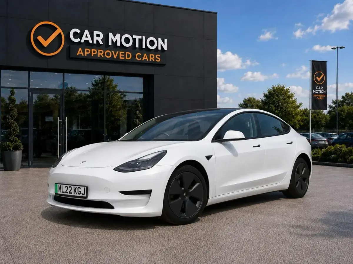 Used Tesla Model 3 Long Range AWD 366 kW (498 HP) 2022 White Sedan