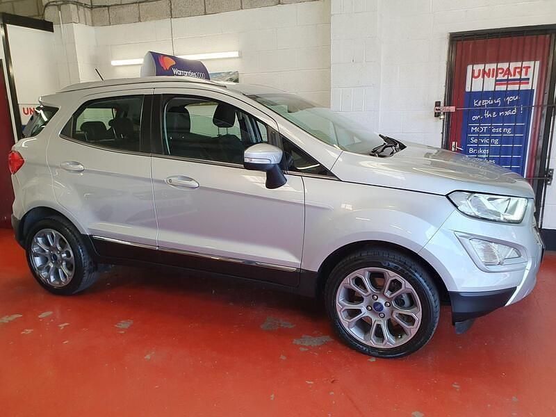 Used Ford Ecosport Titanium 125 HP (91 kW) 2019 Silver SUV