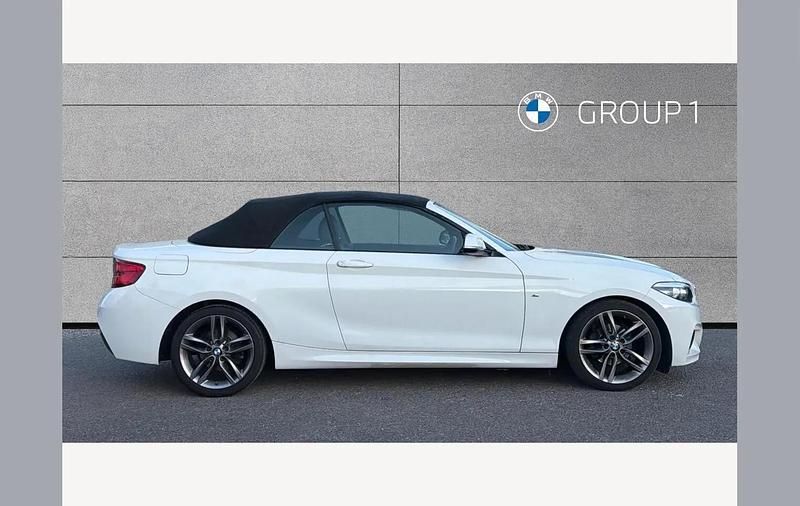 Used BMW 218 M Sport 150 HP (110 kW) 2018 White Cabriolet