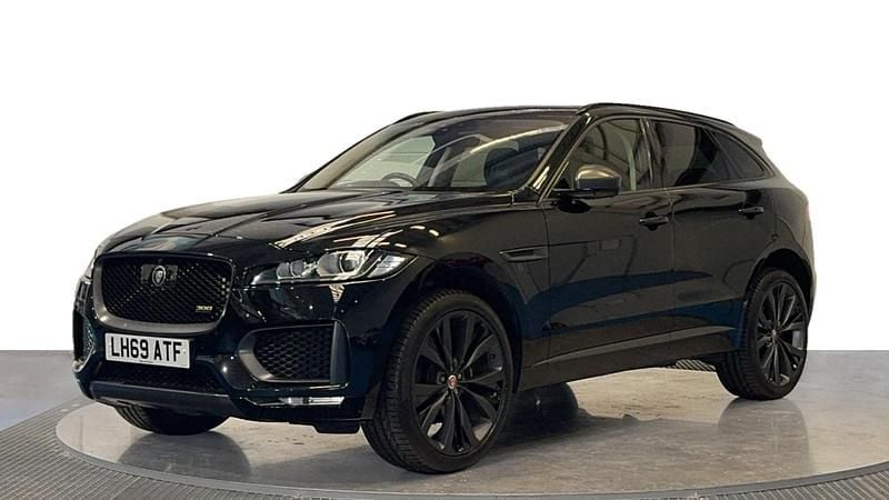 Black Used 2020 Jaguar F-Pace SUV | £25,120 (Good price) - Image 1/4