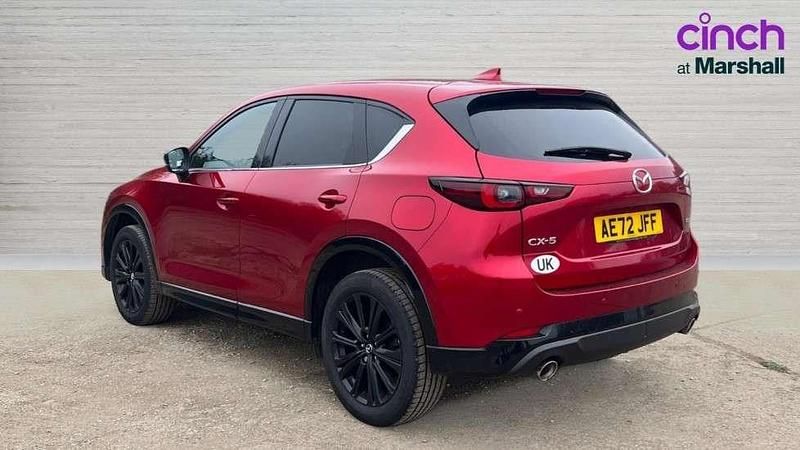 Używany Mazda CX-5 Inclusive 165 KM (121 kW) 2022 Czerwony SUV