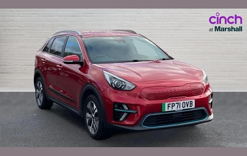 Red Used 2021 Kia e-Niro SUV | £13,255 (Good price) - Image 1/4