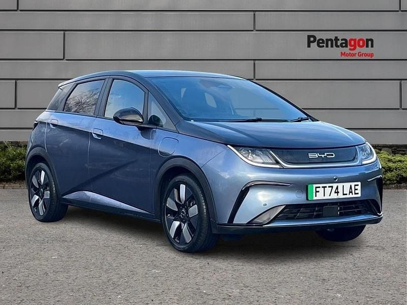 Jet black Used 2024 BYD Dolphin Design Hatchback | £20,990 (Fair price) - Image 1/4