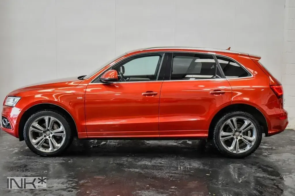 Usado Audi Q5 S-line plus 177 HP (130 kW) 2014 Vermelho SUV