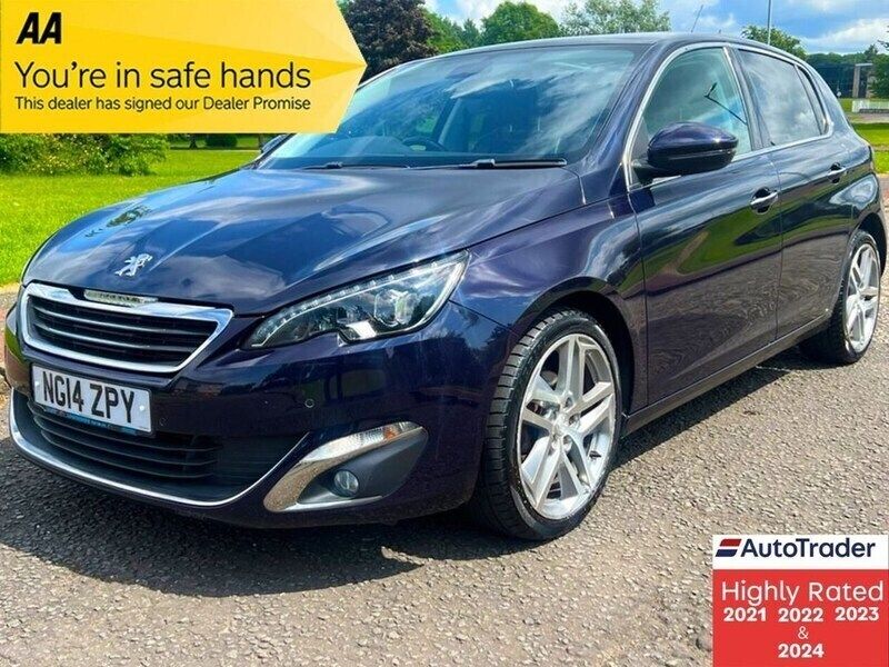 Blue Used 2014 Peugeot 308 S Hatchback | £5,895 (Fair price) - Image 1/3