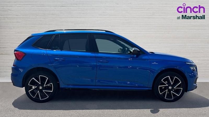 Used Skoda Kamiq Monte Carlo 115 HP (84 kW) 2022 Blue SUV