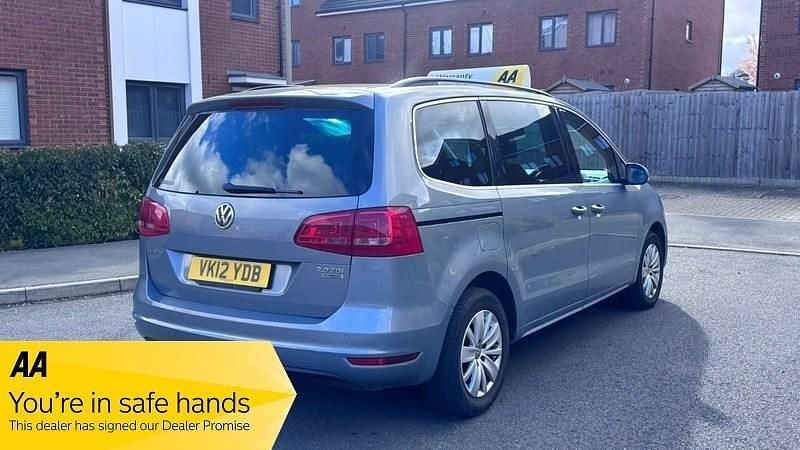 Used VW Sharan SE 140 HP (102 kW) 2012 Grey MPV