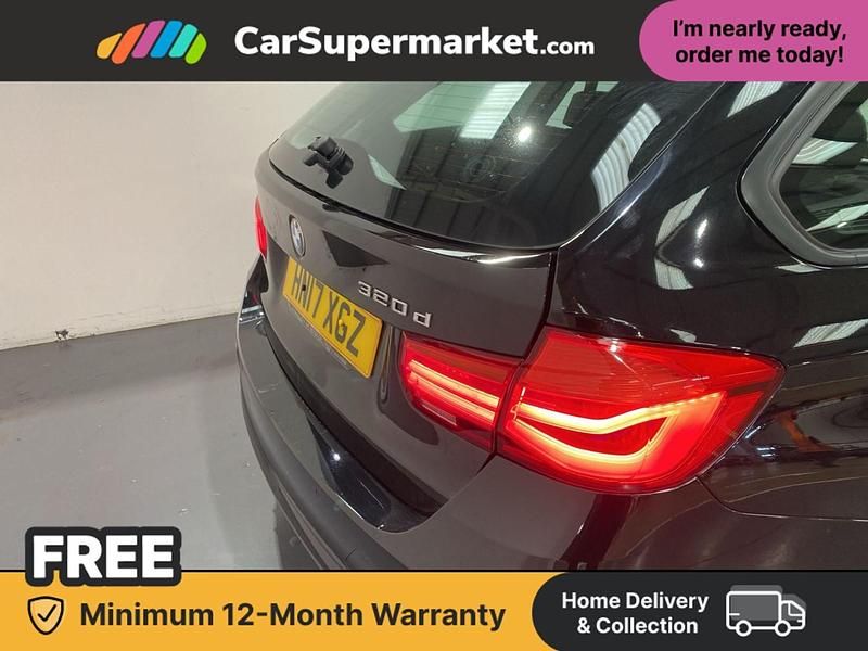 Used BMW 320 Efficient Dynamics 2017 Black Estate