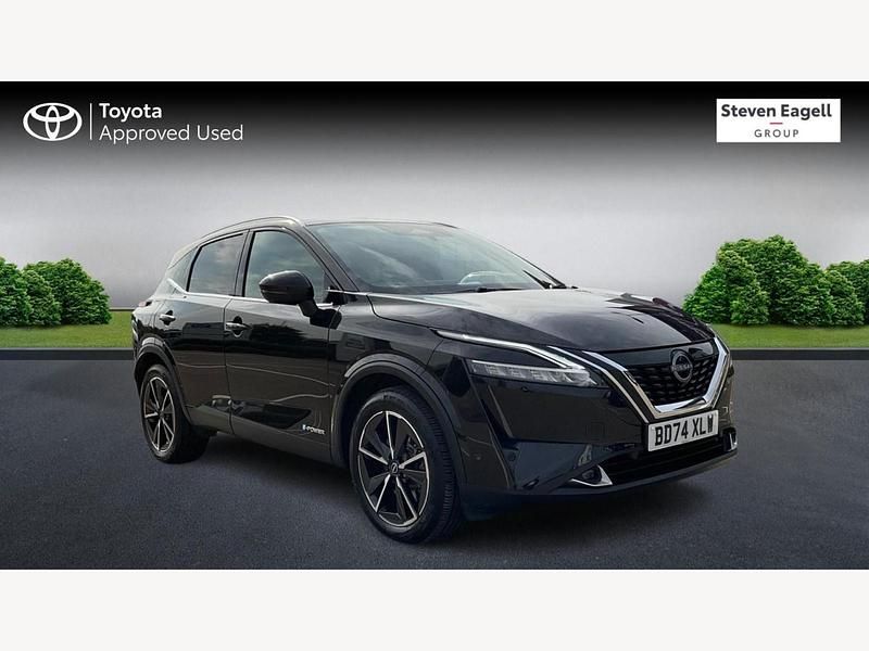 Black Used 2024 Nissan Qashqai Tekna SUV | £27,995 - Image 1/3