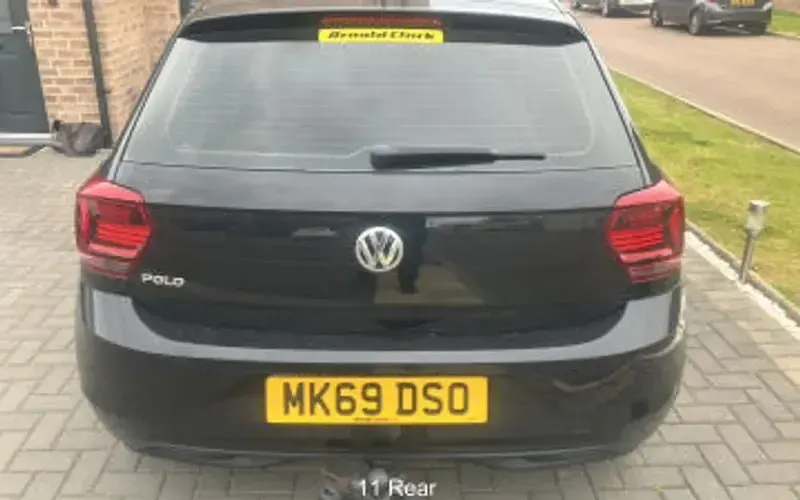 Used VW Polo SE 65 HP (47 kW) 2019 Black Hatchback