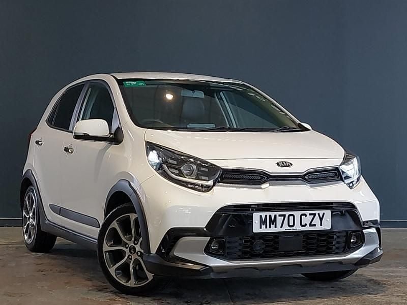 White Used 2020 Kia Picanto X-Line Hatchback | £14,998 (A bit pricey) - Image 1/4