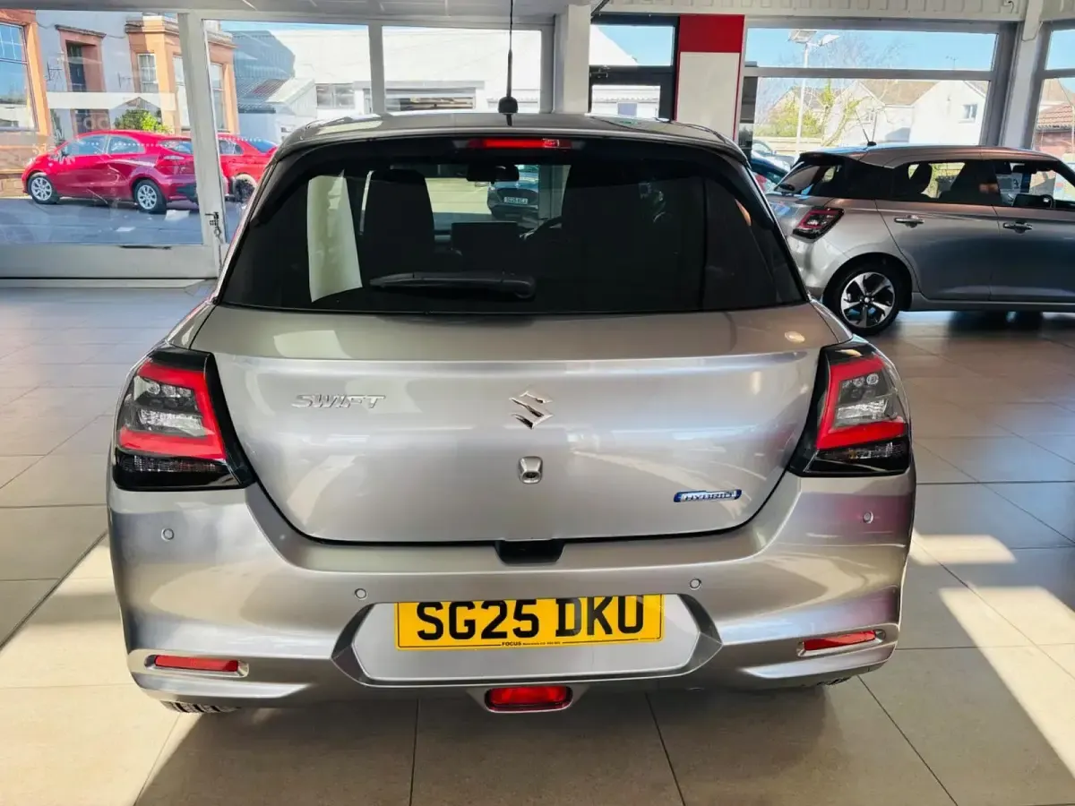 New Suzuki Swift 2025 Silver Hatchback