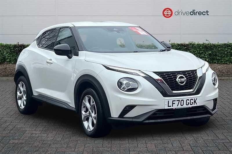 Used Nissan Juke N-Connecta 114 HP (83 kW) 2020 White SUV