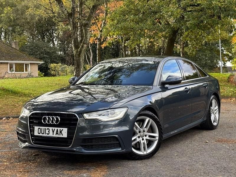 Blue Used 2013 Audi A6 S-Line Sedan | £7,445 (Fair price) - Image 1/4