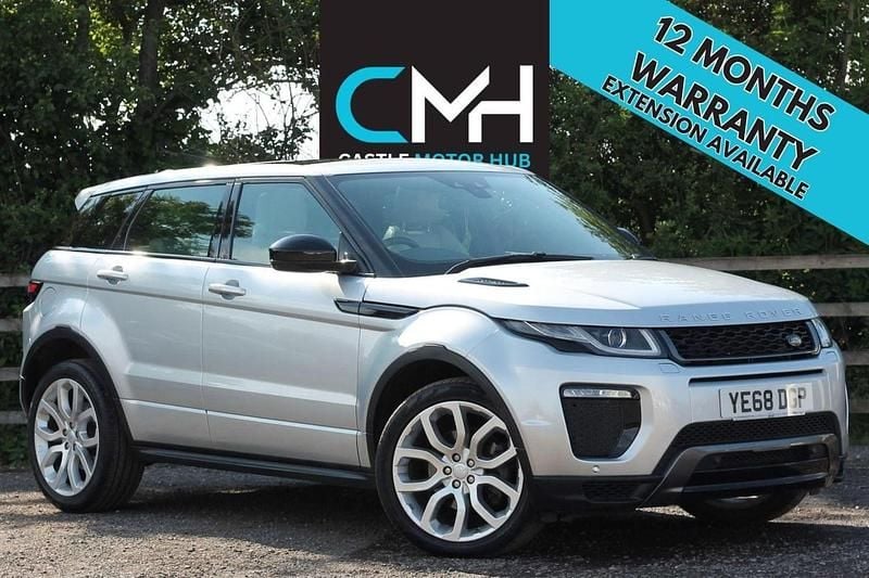 Silver Used 2018 Land Rover Range Rover evoque HSE Dynamic SUV | £11,495 (Super price) - Image 1/4