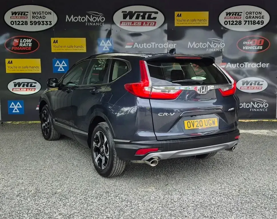 Used Honda CR-V SE 190 HP (139 kW) 2020 Blue SUV