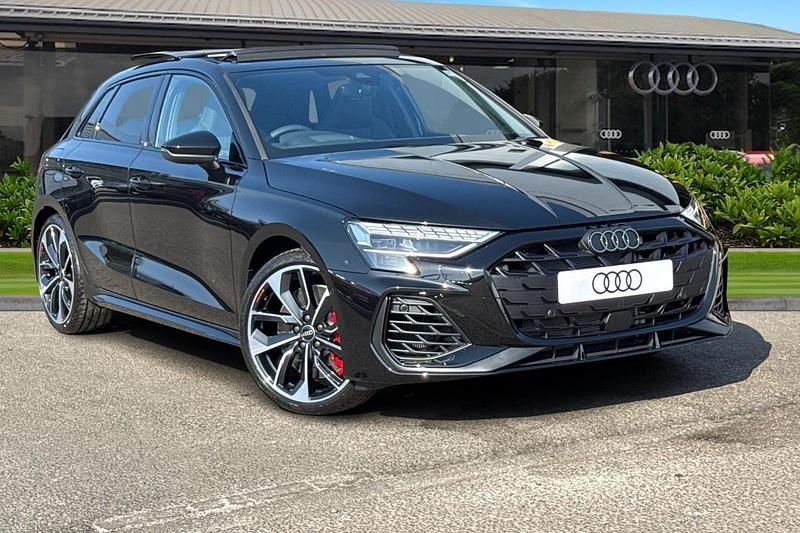 Black New 2025 Audi S3 Black Edition Hatchback | £45,408 (Fair price) - Image 1/4