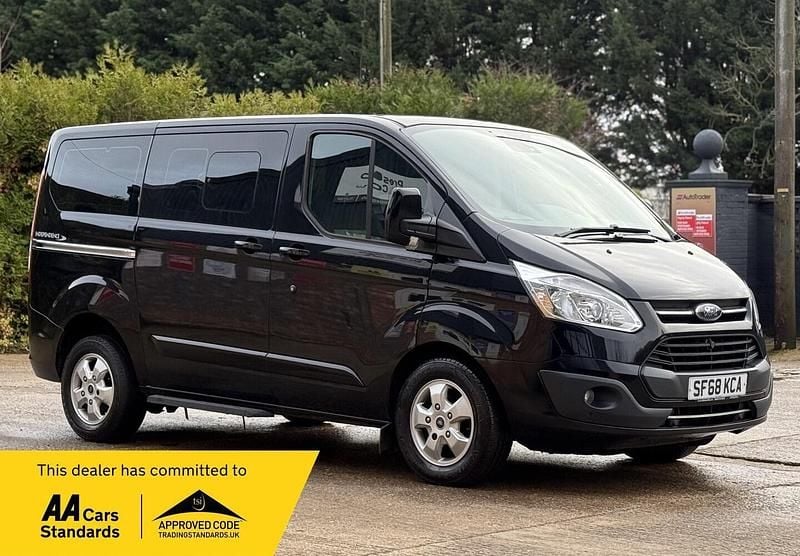Used Ford Tourneo Custom Titanium 2018 Black Van