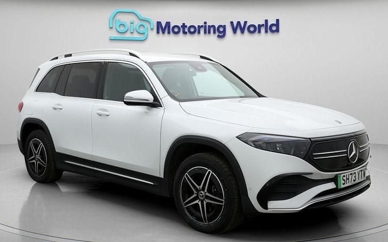 Used Mercedes EQB350 AMG line 214 kW (292 HP) 2023 White SUV