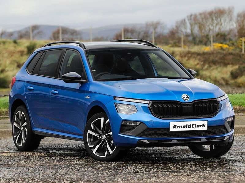 Blue Used 2024 Skoda Kamiq Monte Carlo SUV | £20,298 (Fair price) - Image 1/4