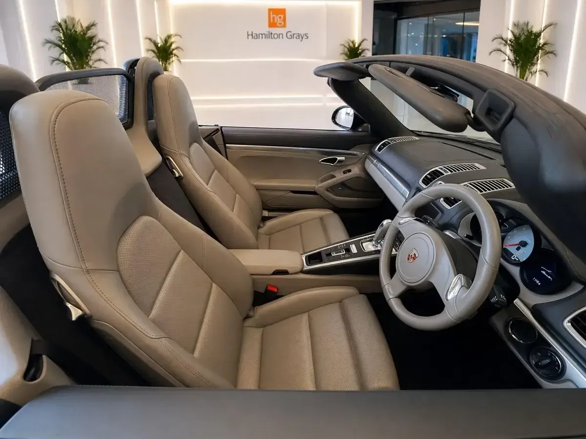 Second-hand Porsche Boxster 315 CP (231 kW) 2013 Negru Cabrio