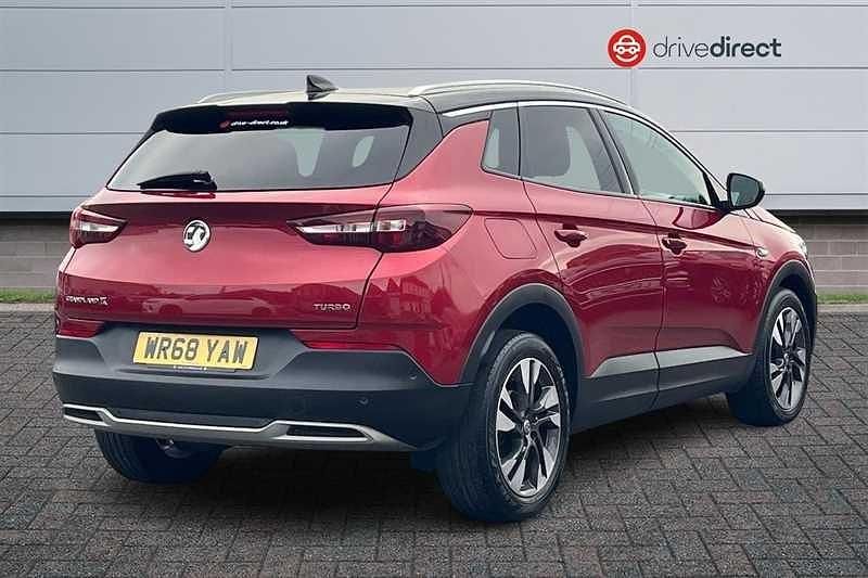Used Vauxhall Grandland X Sport 2018 Red SUV