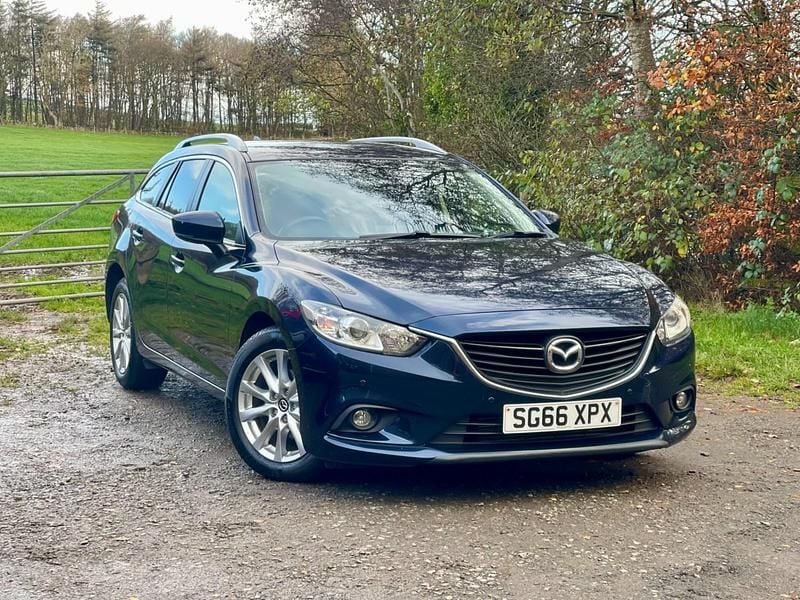 Used Mazda 6 175 HP (128 kW) 2016 Blue Estate